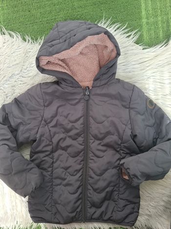 Manteau blouson réversible fille