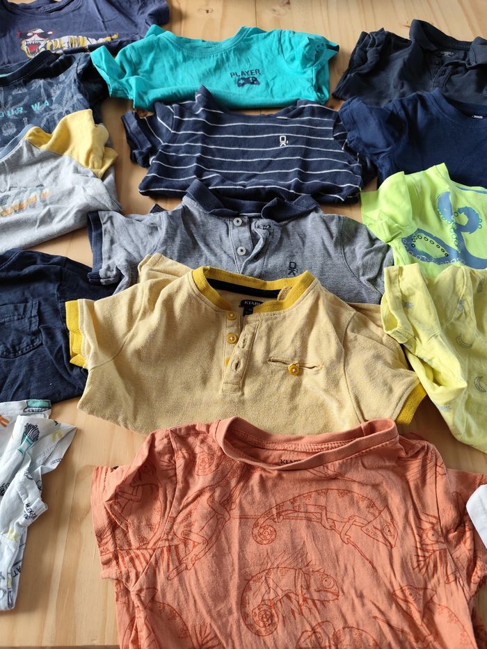 Lot de tee shirts manches courtes 4 ans - photo numéro 3