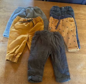 Pantalons 6 mois