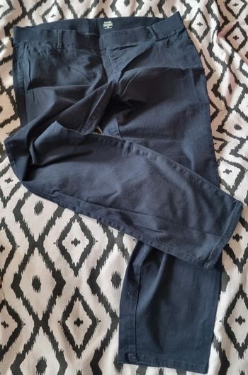 Jegging 52 kiabi neuf bleu marine elasthane