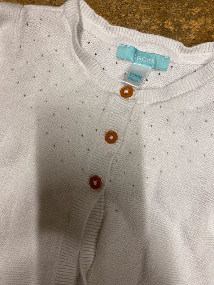 Gilet blanc - photo numéro 2