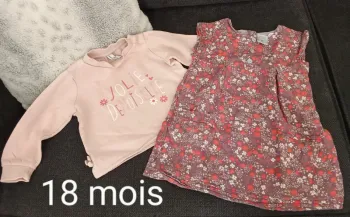 Lot vêtements fille 18mois