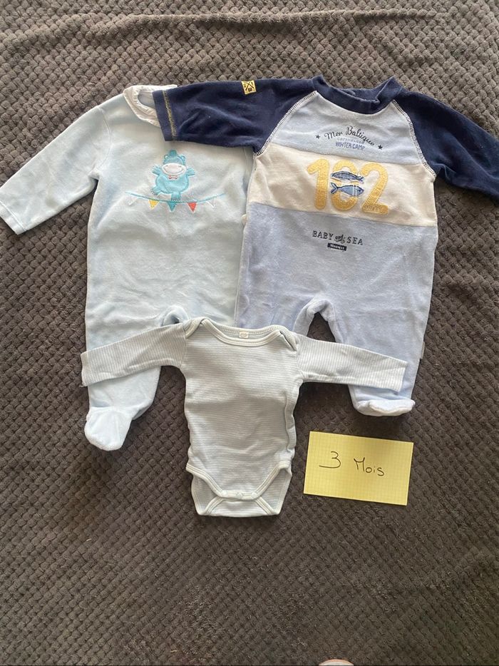 Lot vêtements hiver bébé garçon 3 mois - photo numéro 10