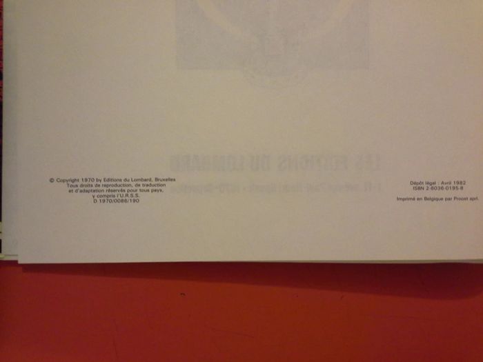 BD Blake et Mortimer la marque jaune 1982 - photo numéro 3