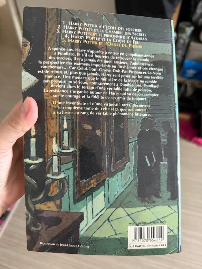 Livre Harry Potter et l'ordre du Phénix - photo numéro 4