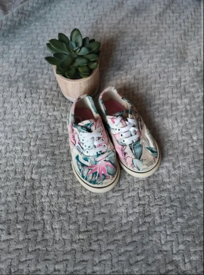 Baskets en toile Vans - Taille 22 fille - photo numéro 3
