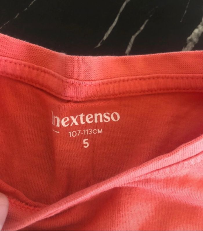 T shirt in extenso 5 ans - photo numéro 3