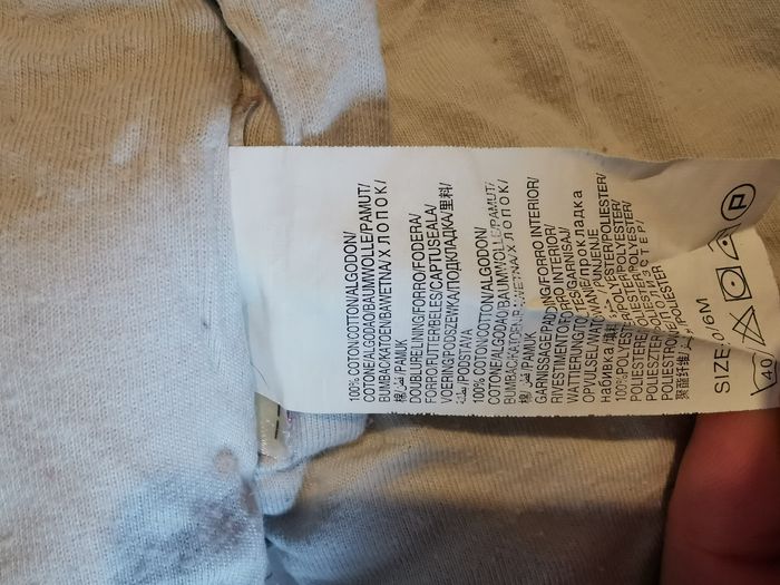 Doudounette gigoteuse turbulette grise rose lapin à pois 0/6 mois - photo numéro 4