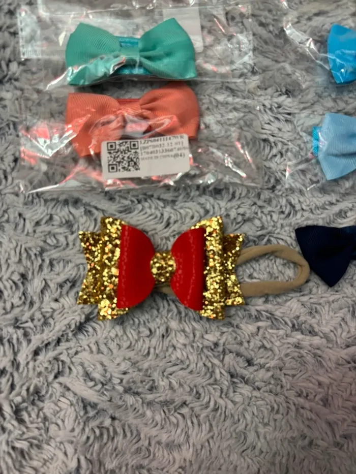 Lot de bandeaux avec noeud, accessoires cheveux - photo numéro 3