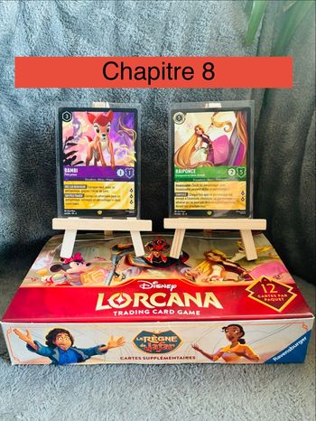 Lot cartes légendaires Lorcana Disney chapitre 8 