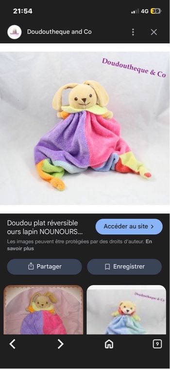 Je recherche ceux doudou en urgence 