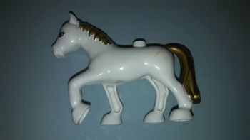 Cheval blanc et or duplo