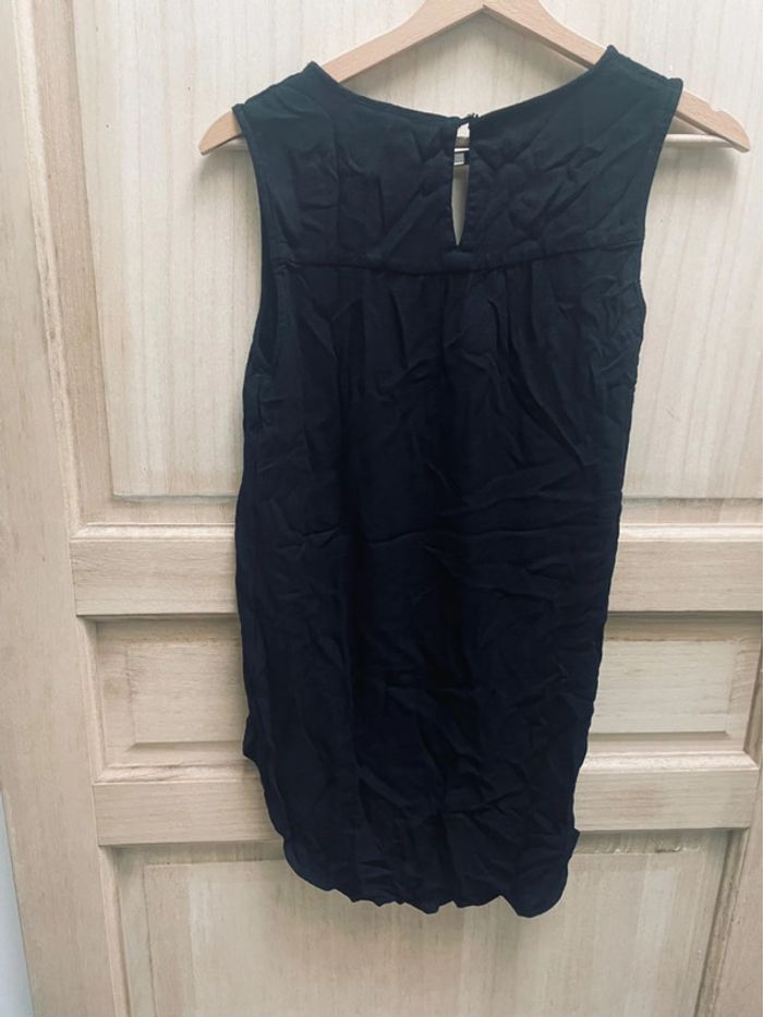 Blouse chic fluide noire Camaïeu Taille 36 - photo numéro 8