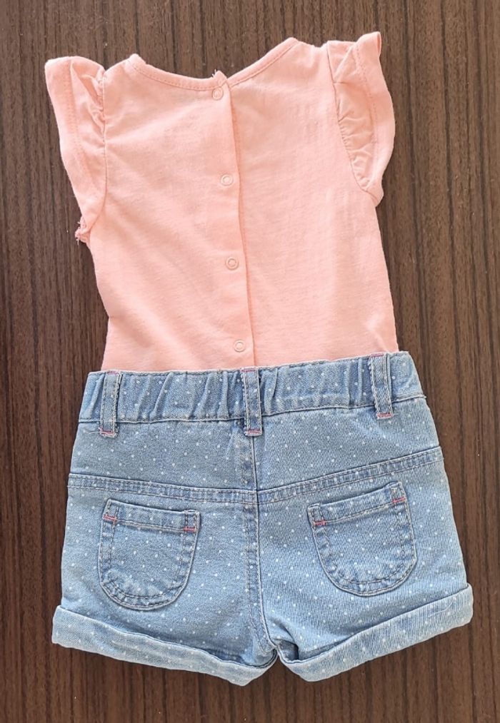Combinaison short Lulu CAstagnette 3 mois - photo numéro 2