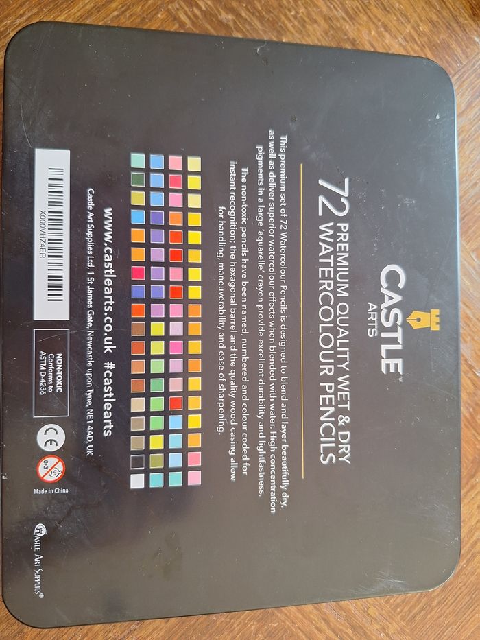 Crayon de couleur Castle Arts 72 - photo numéro 6