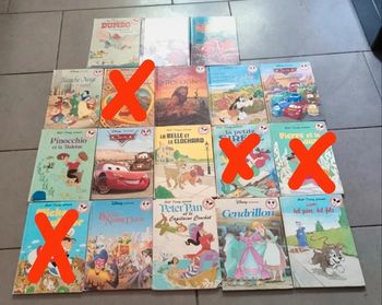 Lot 14 livres Disney