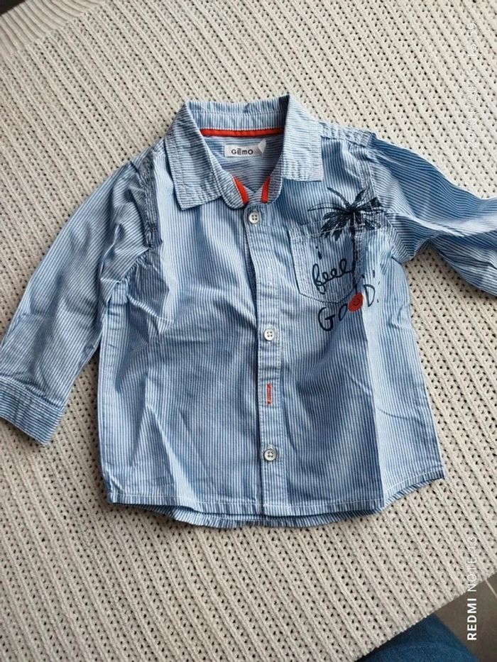 Chemise Gémo 12 mois