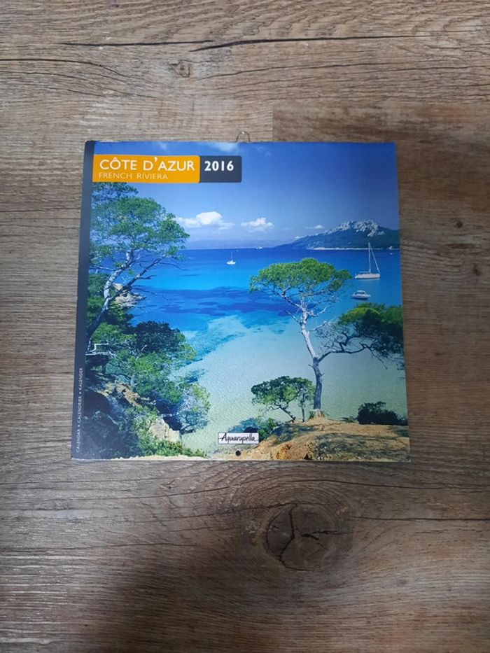 Calendrier 2016 - Côte d'Azur