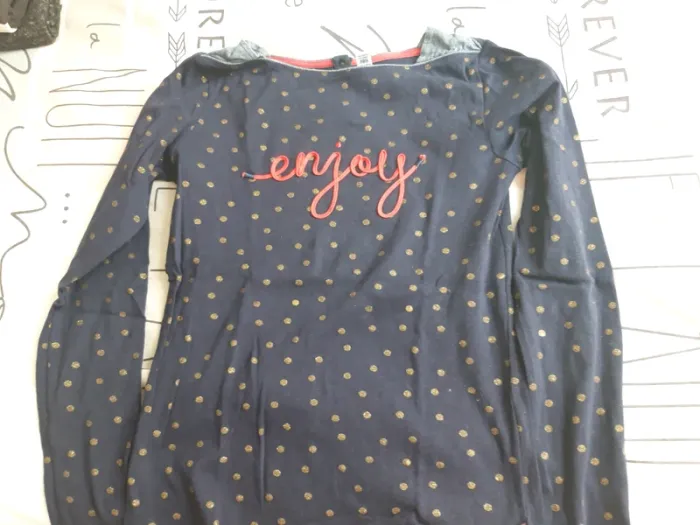 Tee-shirt manches longues 14 ans