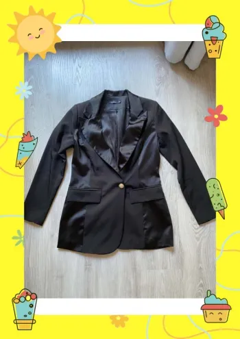 Blazer boohoo 36 noir