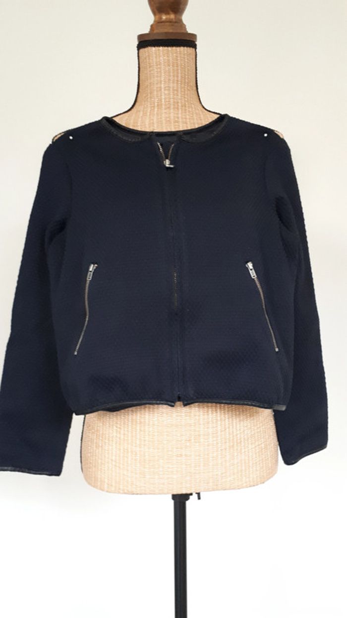 20 € Cardigan bleu marine Ikks 10 ans - photo numéro 2