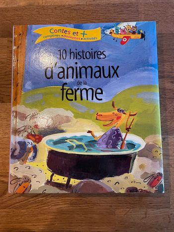 Livre 10 histoires d’animaux de la ferme