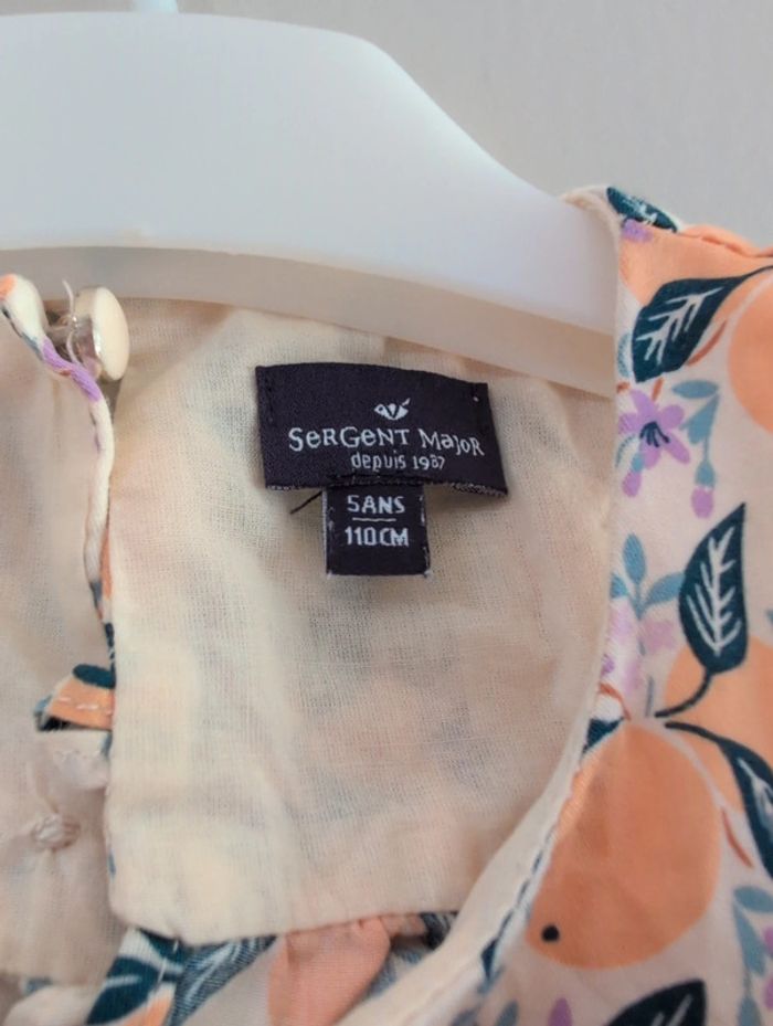 Lot de 2 robes sans manches fille 5 ans Sergent Major Neuf - photo numéro 5