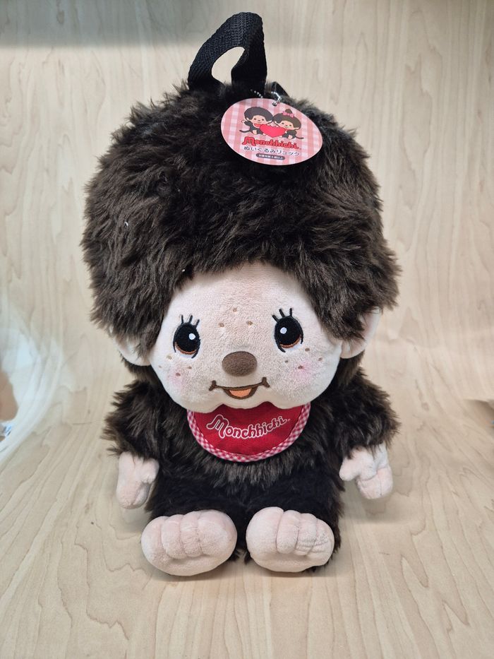 Sac a dos peluche Monchhichi (Kiki)