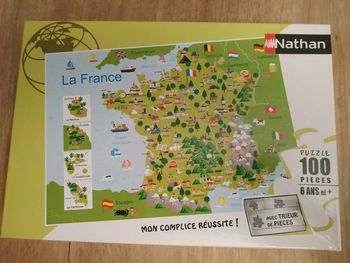 Puzzle France 100 pièces