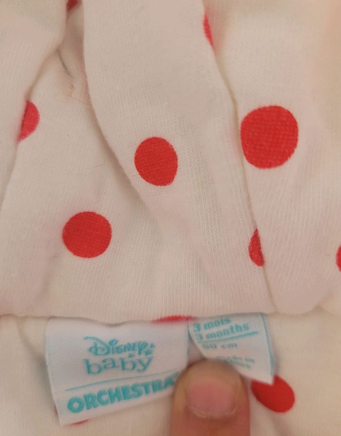 Veste sans manches Minnie – 3 mois – Neuve - photo numéro 3