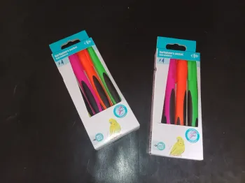 Surligneurs 4 couleurs