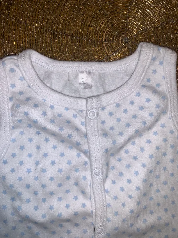 Grenouillère naissance neuf sans étiquette garçon - photo numéro 4