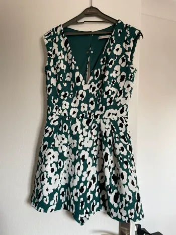 Combishort verte Zara taille S