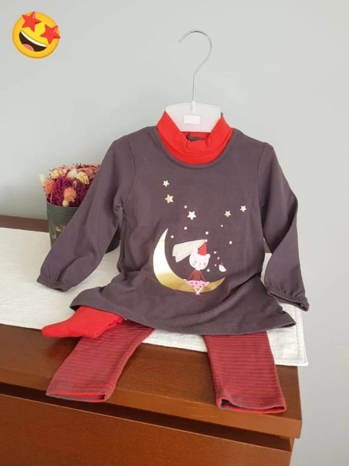 Ensemble pour bébé fille 12 mois