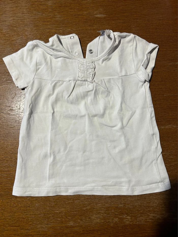 T-shirt manche courte blanc