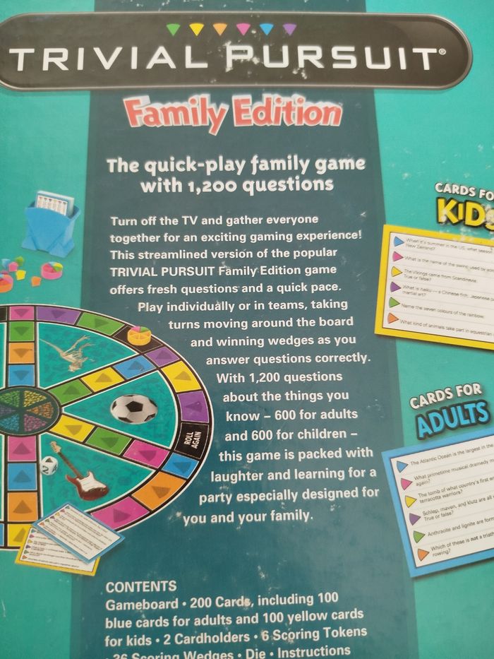 Trivial pursuit Familly édition - photo numéro 3