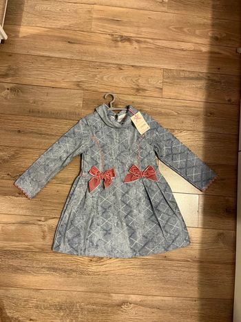 5 ans robe épaisse doublée newness velours