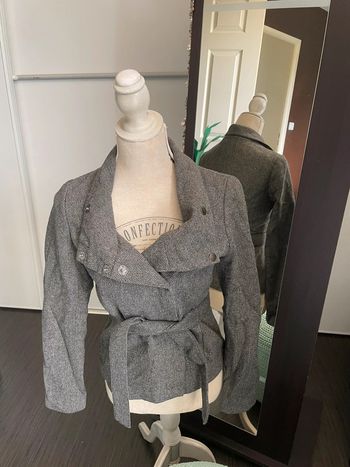 Veste gris chiné femme H&M TXS
