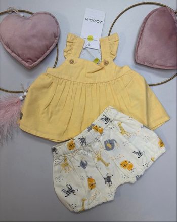 Ensemble bébé fille - neuf - Losan - Taille 0/1 mois 