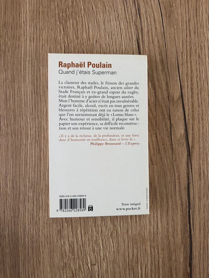 Livre Rubgy biographie - photo numéro 2