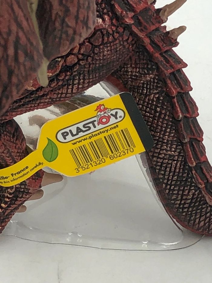 Figurine Dragon rouge Plastoy neuf - photo numéro 5