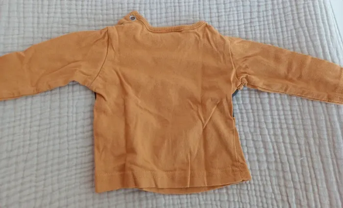 Tee-shirt ML 1 mois - photo numéro 4