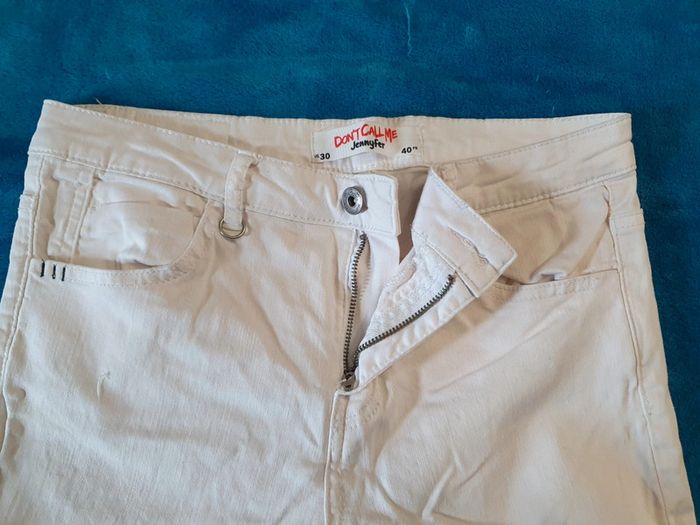 Jean blanc - photo numéro 4