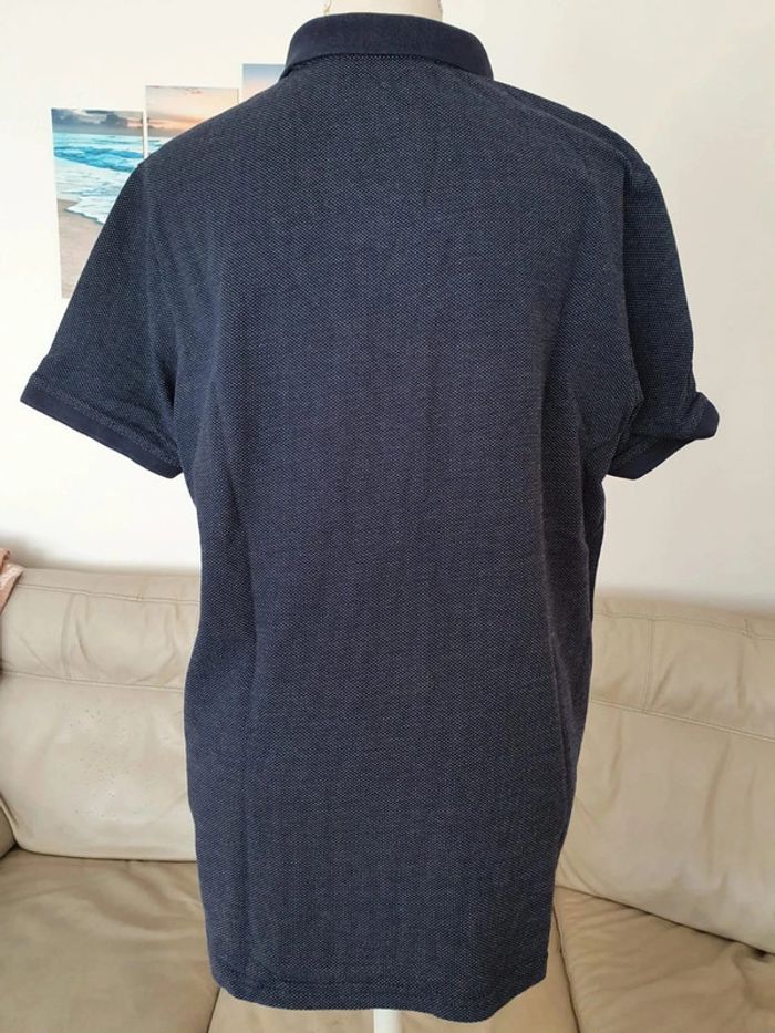Polo bleu livergy bleu taille L 40 homme coton - photo numéro 4