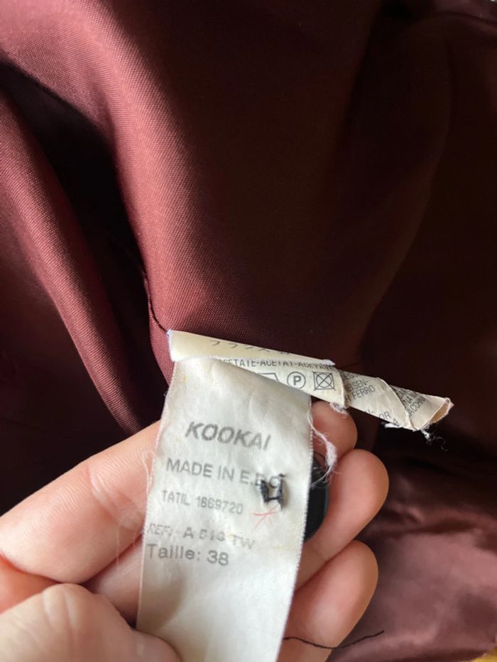 veste cintré kookai - photo numéro 5