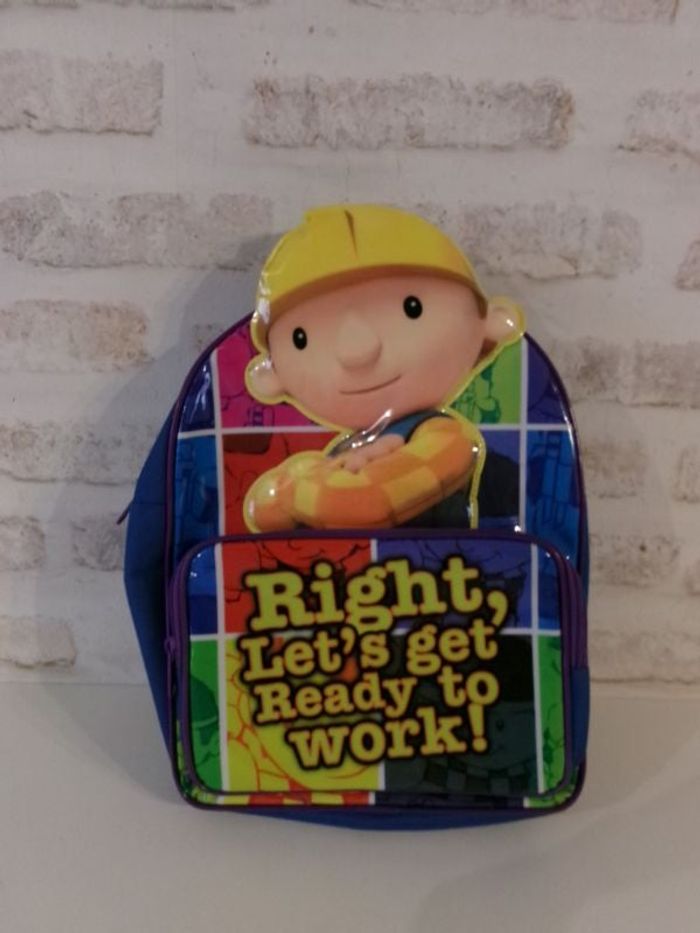 Sac à dos enfant Bob le bricoleur