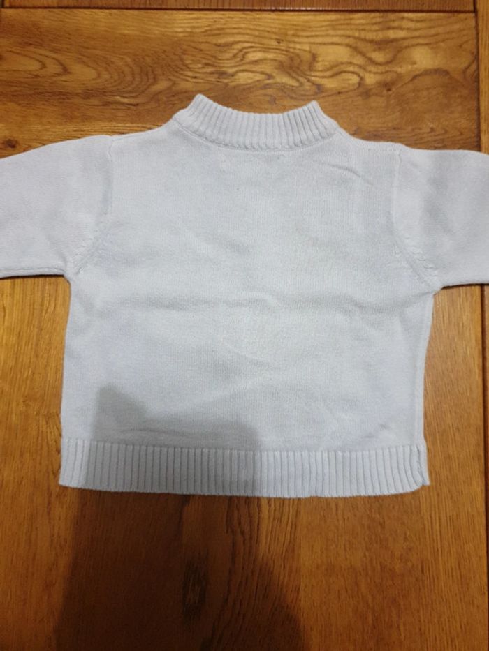 Gilet zippé bébé 1 mois - photo numéro 5