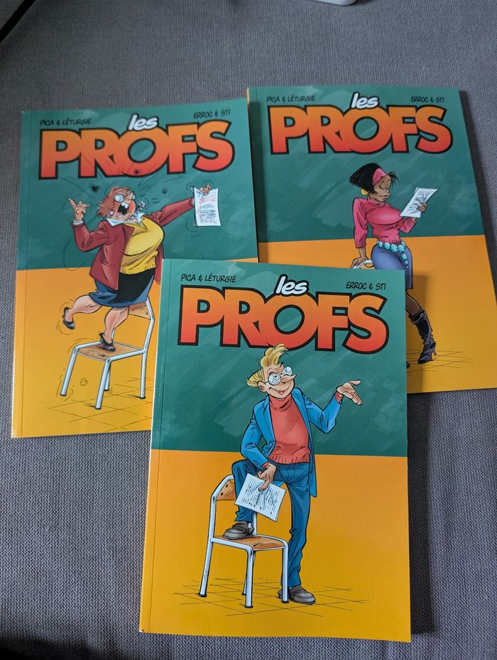 Lot de BD les profs