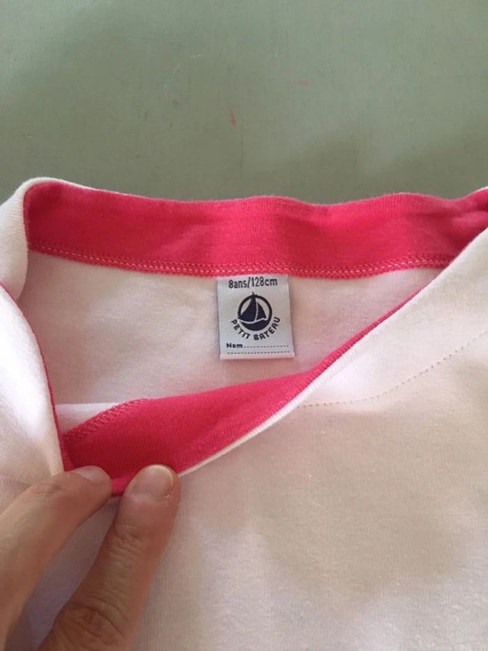 Robe Petit Bateau 8 ans style vintage Courrèges - photo numéro 4