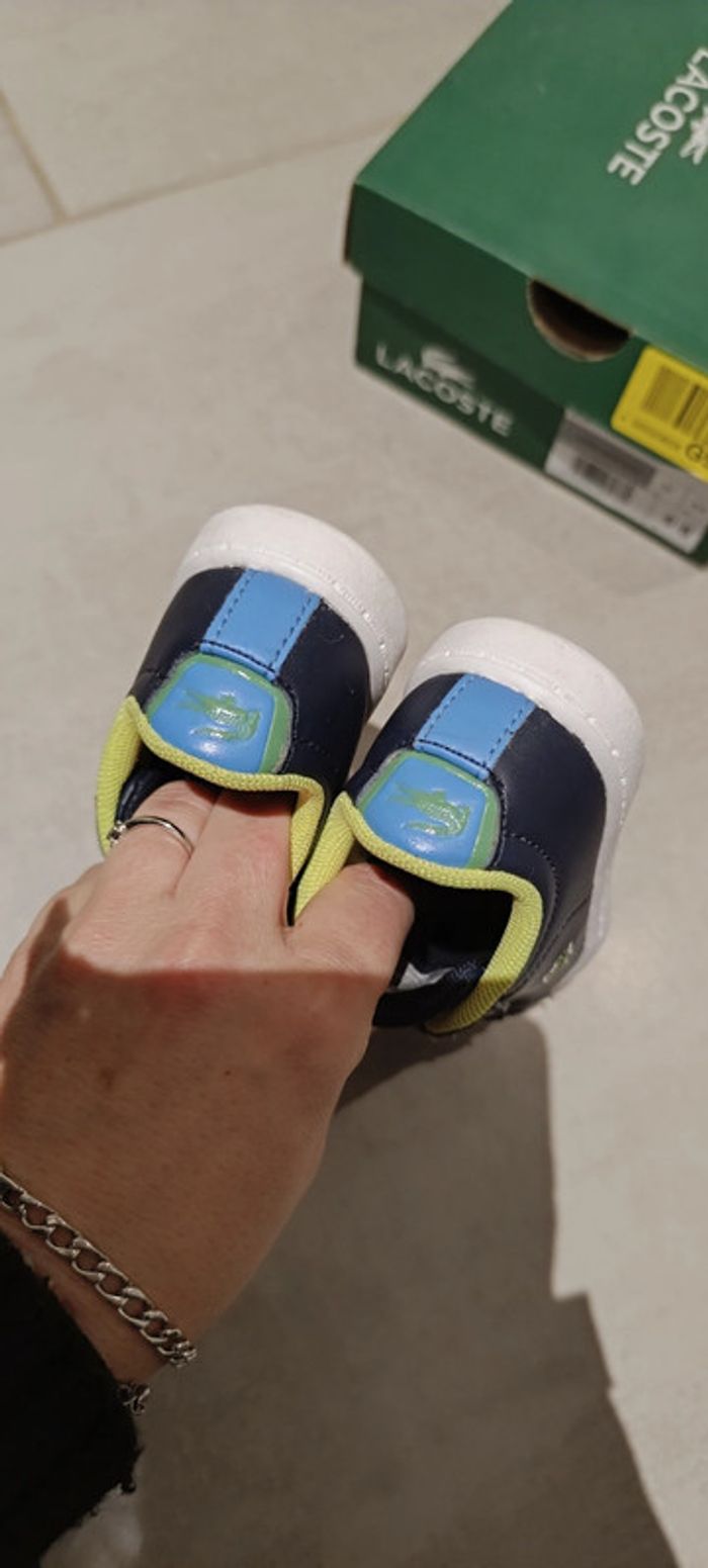 basket cuir lacoste 22 - photo numéro 11